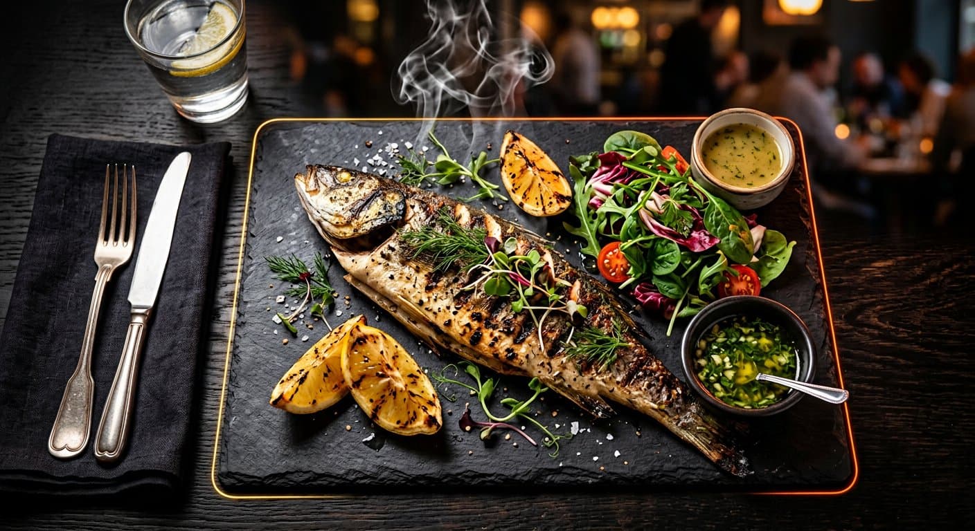 Umbrella Grilled Fish Platter