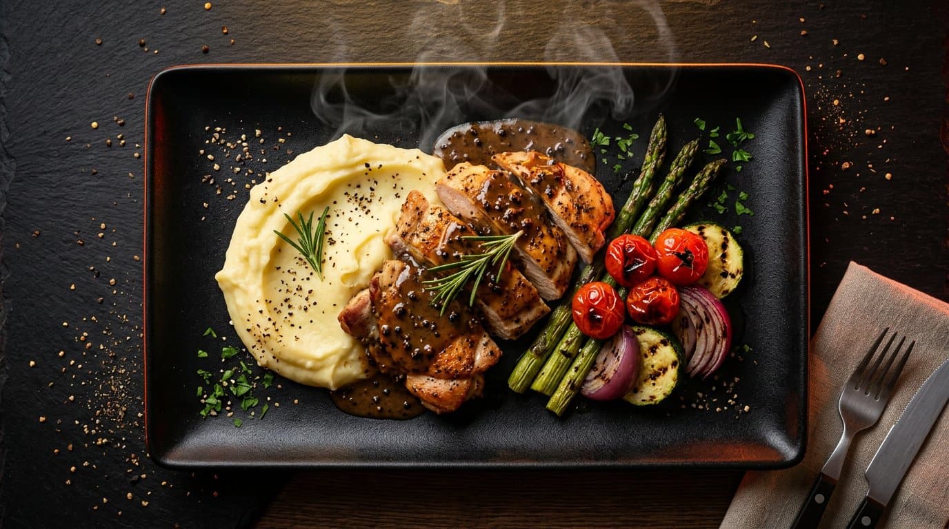 Ella Valley Pepper Chicken & Mash