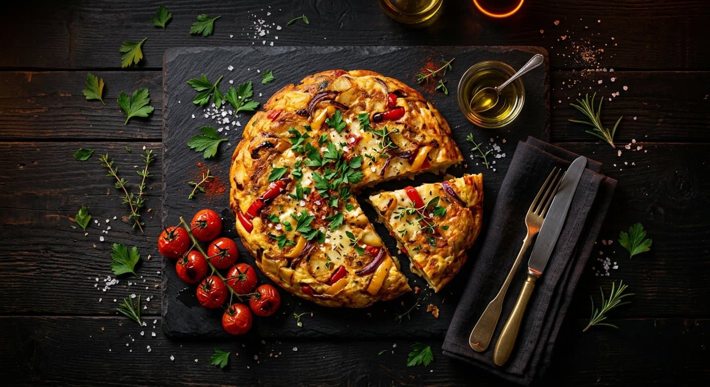 Umbrella Spanish Omelette
